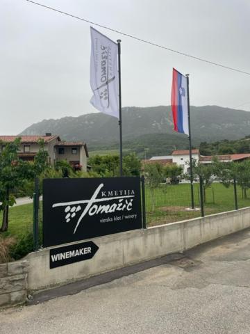 Kmetija Tomazic Vinska Klet - Winery Appartement Vipava Buitenkant foto